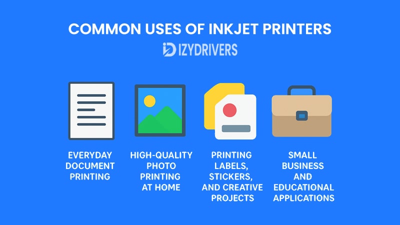 Common Uses of Inkjet Printers