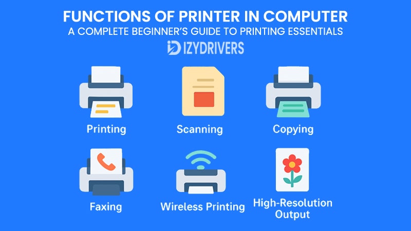 Functions of Printer in Computer: A Complete Beginner’s Guide to Printing Essentials