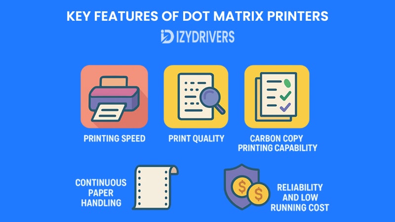 Key Features of Dot Matrix Printers