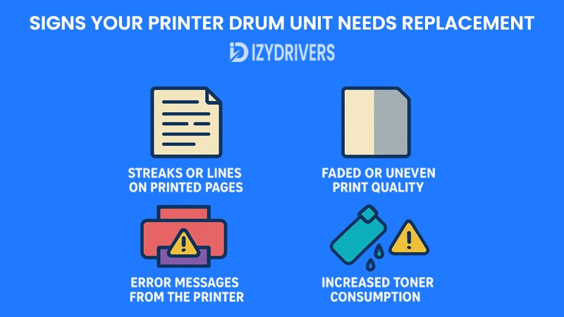 Signs Your Printer Drum Unit Needs Replacement
