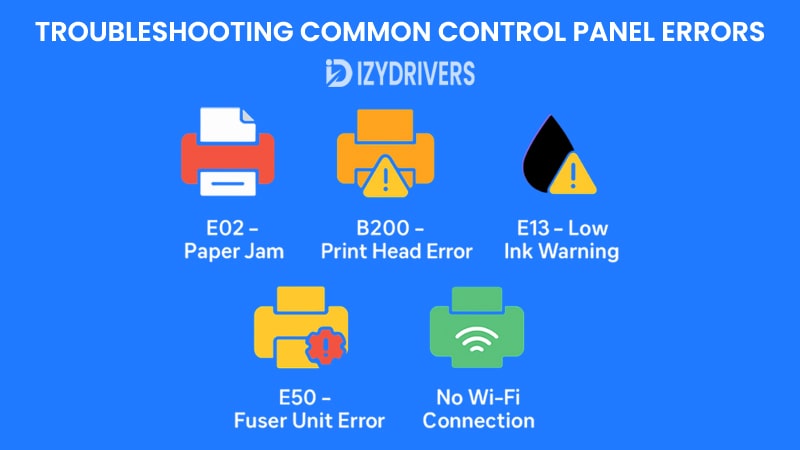 Troubleshooting Common Control Panel Errors