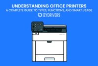 Understanding Office Printers: A Complete Guide to Types, Functions, and Smart Usage
