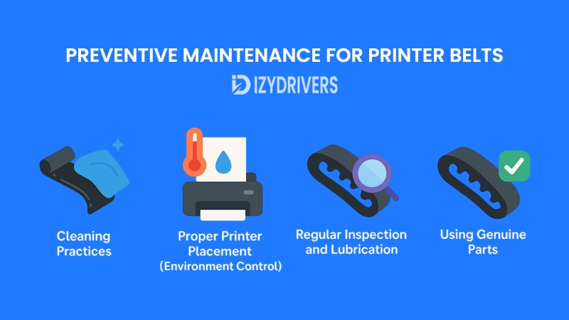 Preventive Maintenance for Printer Belts