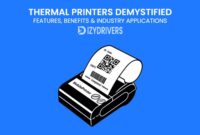 Thermal Printers Demystified: Features, Benefits & Industry Applications