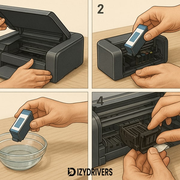 How to Clean Printer Head Manually