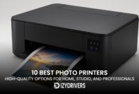 10 Best Photo Printers: High-Quality Options for Home, Studio, and Professionals