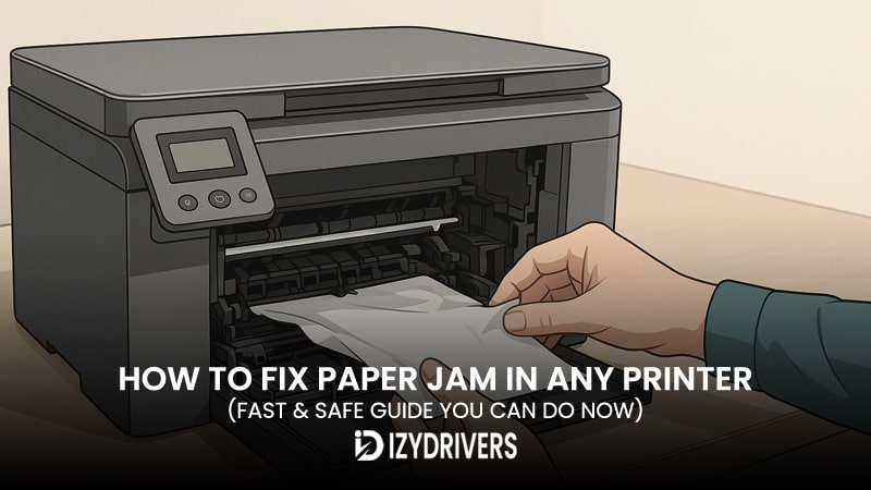 How To Fix Paper Jam In Any Printer (Fast & Safe Guide You Can Do Now)