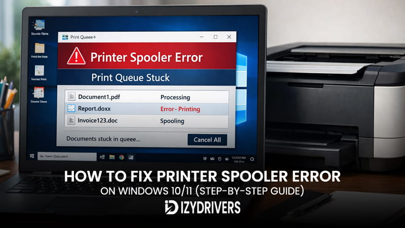 How to Fix Printer Spooler Error on Windows 10/11 (Step-by-Step Guide)