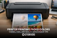 Printer Printing Faded Colors: Causes, Fixes, and Quality Improvement Tips