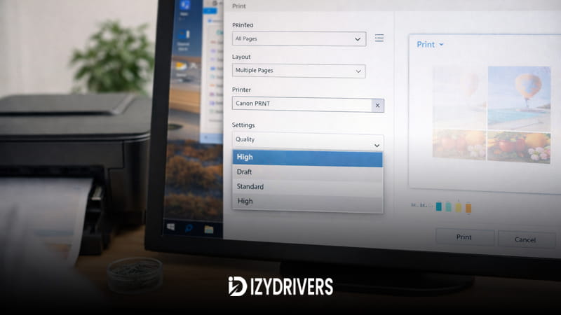 printer printing faded colors