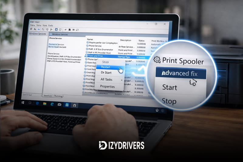 printer driver is unavailable