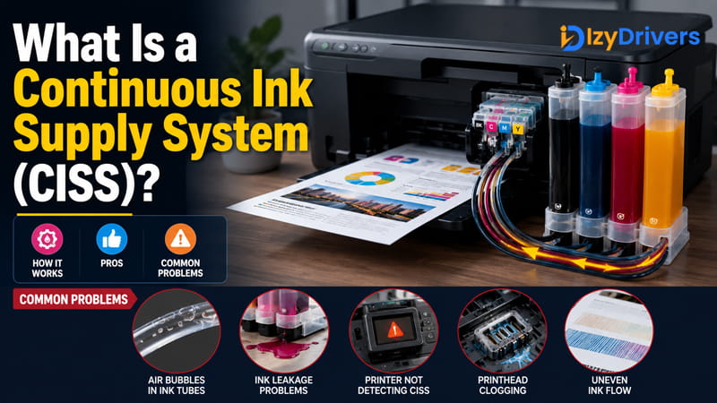 What Is a Continuous Ink Supply System (CISS)? How It Works, Pros, and Common Problems